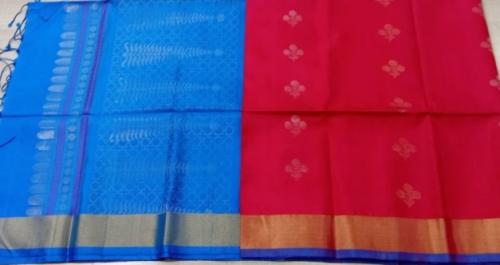 SOFT SILK SAREE WITH BLOUSE